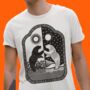 Mens Bear Sun And Moon Design T Shirt, thumbnail 3 of 7
