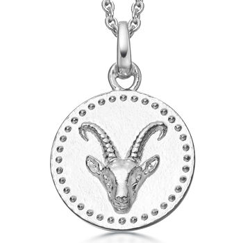 Sterling Silver Zodiac Star Sign Necklace, 12 of 12