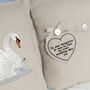Embroidered Swan Cushions, thumbnail 8 of 9