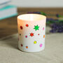 Popart Stars Scented Natural Wax Candle, thumbnail 1 of 7