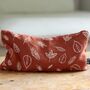Linen Eye Pillow With Leaf Design, thumbnail 1 of 5