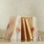 Luxury Onyx Marble Wedge Bookends, thumbnail 1 of 7