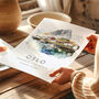 Oslo Norway Travel Print, thumbnail 4 of 7