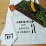Personalised Organic Table Runner And Napkin Set, thumbnail 8 of 9