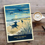 Two Labradors Limited Edition Beach Fun Gift Print, thumbnail 5 of 11