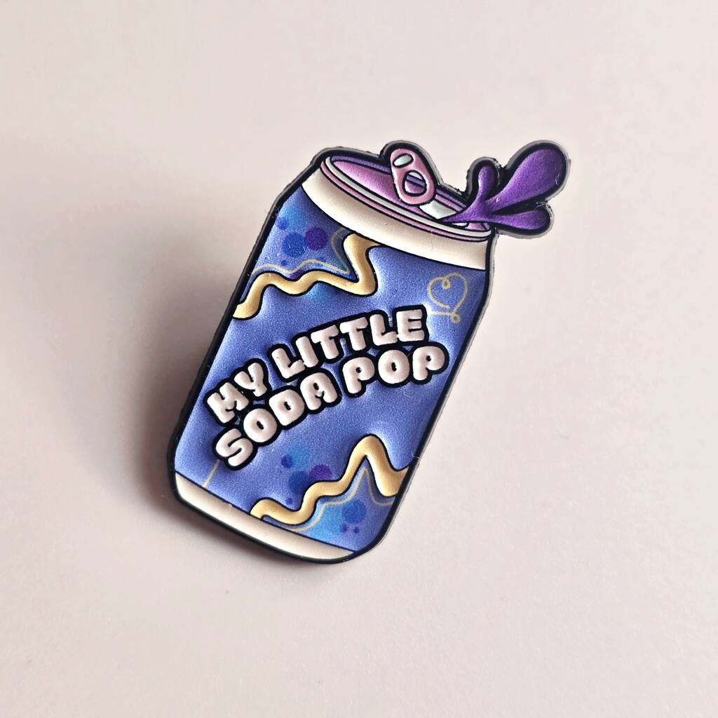 My Little Soda Pop Enamel Pin K Pop Demon Hunters Inspired, 1 of 4