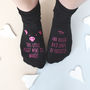 This Little Piggy… Personalised Prosecco Socks, thumbnail 1 of 2