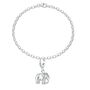 Sterling Silver Elephant Charm Bracelet, thumbnail 2 of 4