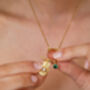 Gold Plated Good Fortune Charm Pendant Necklace, thumbnail 2 of 10