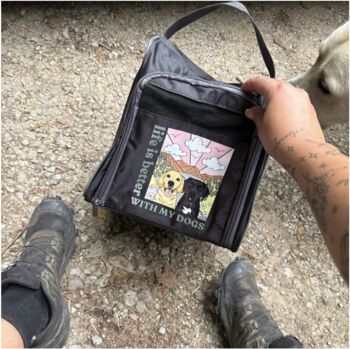 Personalised Life Is Better With My Dog Boot Bag, 2 of 12