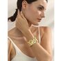 Monaco D'or Gold Ombré Vintage Buttercup Charm Bangle, thumbnail 3 of 3