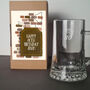 80th Birthday Bow Tie Tankard Glass, thumbnail 4 of 5
