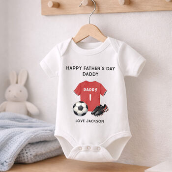 Personalised Football Father’s Day T Shirt, 3 of 8
