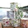 Set Of Six China Palace Mugs In Assorted Floral Designs, thumbnail 1 of 12