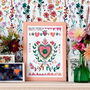 Love Always Floral Print, thumbnail 2 of 4