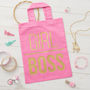 Girl Boss Mini Tote Bag, thumbnail 2 of 5