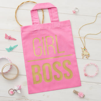 Girl Boss Mini Tote Bag, 2 of 5