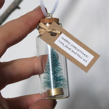 Personalised Miniature Christmas Tree Decoration, 12 of 12