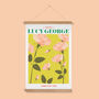 Personalised June Birth Flower Print Various Colours, thumbnail 1 of 4