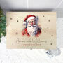 Personalised Traditional Santa Christmas Eve Box Five Sizes, thumbnail 2 of 9