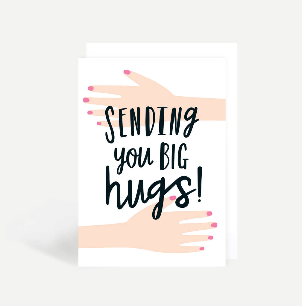 'Sending You Big Hugs' Letterbox Love Gift Set By Sadler Jones ...