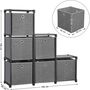 Six Cubes Storage Boxes Ladder Storage Organiser Unit, thumbnail 9 of 9