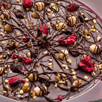 Decadent Dark Chocolate Pizza, 2 of 3