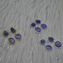 Blue Sapphire 925 Silver September Birthstone Earrings, thumbnail 4 of 12
