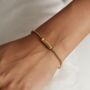 Personalised Unisex Bar Chain Bracelet, thumbnail 2 of 4