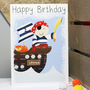 Personalised Pirate Boy Any Occasion Card, thumbnail 5 of 12