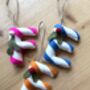 Hanging Felt Christmas Candy Cane Letter, thumbnail 3 of 8