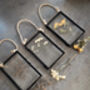 Antique Pressed Flower Frame: Small Vintage White Tansy, thumbnail 2 of 9