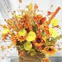 Autumn Fall Basket Door Wreath, thumbnail 11 of 12