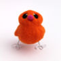Needle Felted Mini Bright Chick, thumbnail 9 of 12