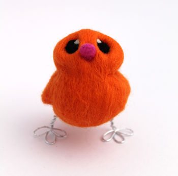 Needle Felted Mini Bright Chick, 9 of 12