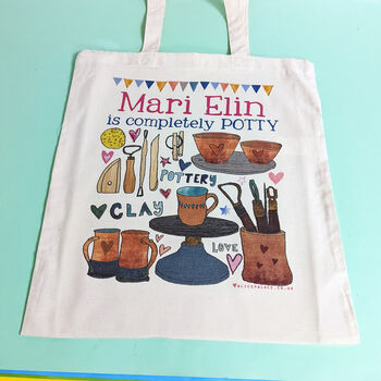 Personalised Pottery Bag, 3 of 12