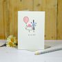 Personalised 'Button Anniversary' Handmade Card, thumbnail 5 of 11