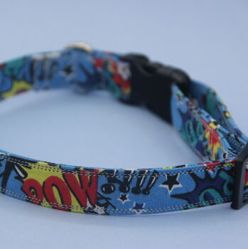Comic Book Action Dog Collar, 5 of 12