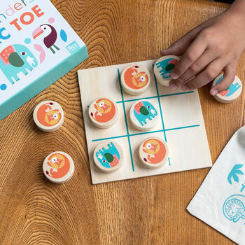 Tic Tac Toe Noughts And Crosses Animals Game, 4 of 6