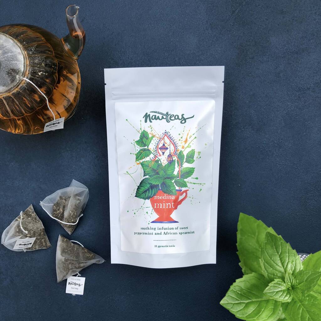 Medina Mint Caffeine Free Tea By Nauteas Artisan Teas