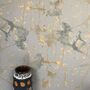 Tie Dye Marble Wallpaper Grey / Ochre, thumbnail 1 of 5