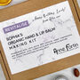 Organic Hand And Lip Balm Making Kit 'Revitalise', thumbnail 4 of 8