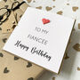 Birthday Card For Fiancé Or Fiancée, thumbnail 2 of 2