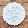 Personalised Happy Birthday Cake Embosser Stamp, thumbnail 2 of 5