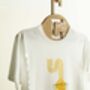 Noodle T Shirt With Ramen Bowl Graphic In Organic Cotton, thumbnail 1 of 4