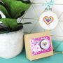Rainbow Heart Mini Cross Stitch Kit, thumbnail 3 of 6