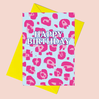 Leopard Print Birthday Card, 2 of 3