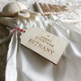 Personalised Merry Christmas Gift Tag, thumbnail 1 of 5