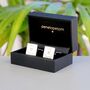 Personalised I Love Daddy Cufflinks, thumbnail 1 of 7