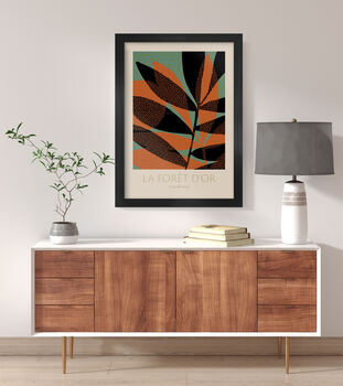 La Foret D'or Botanical Print, 3 of 3